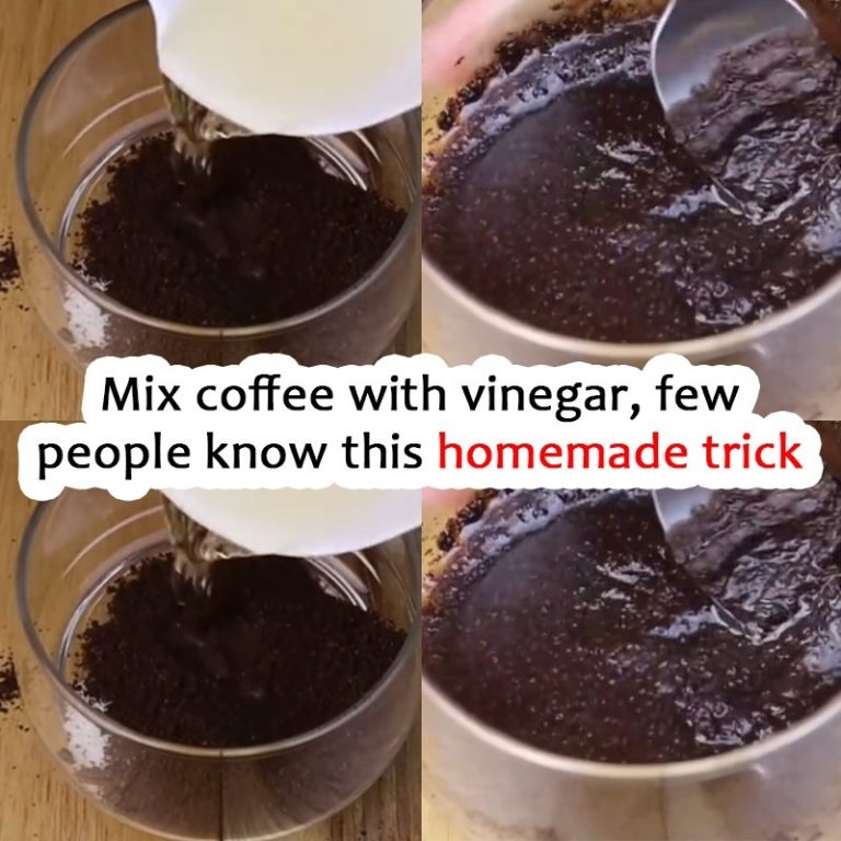 Mix coffee and vinegar, this is why millions of women do it Best Recipes