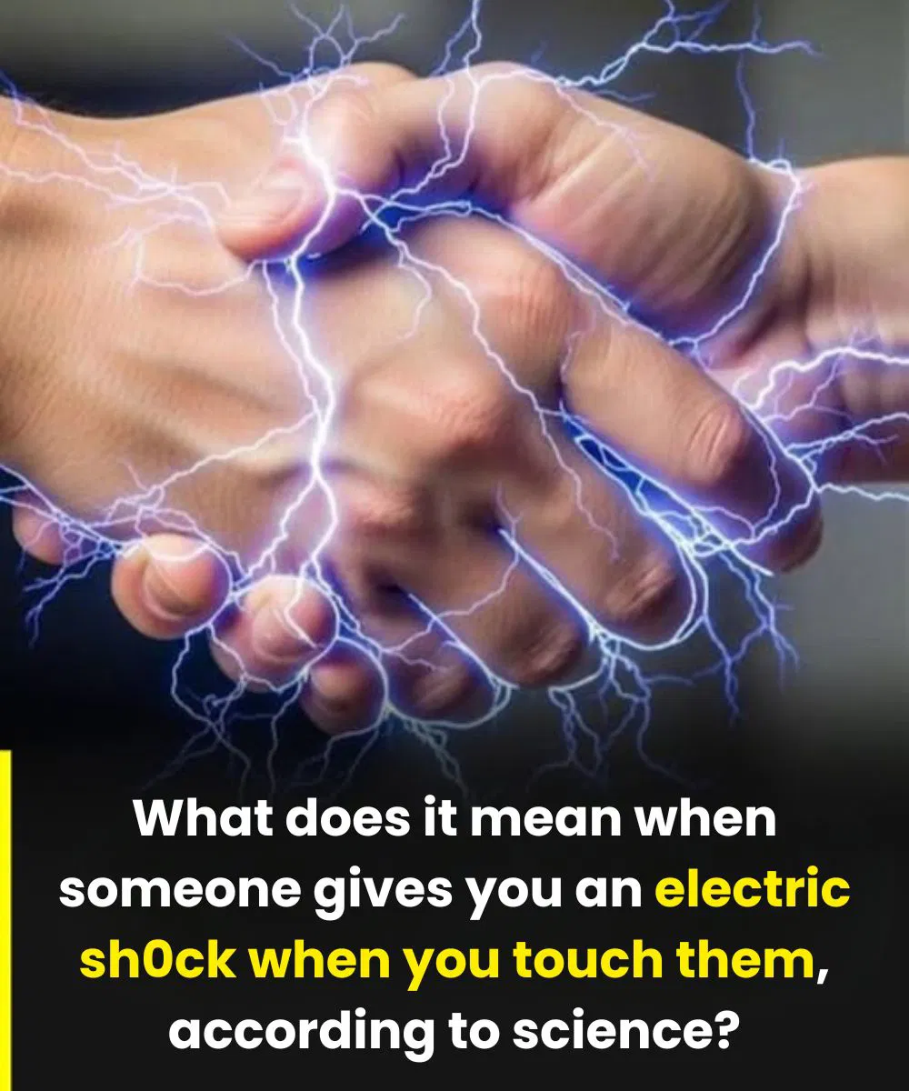 Why Do We Feel An Electric Sh0ck When We Touch Another Person Science 